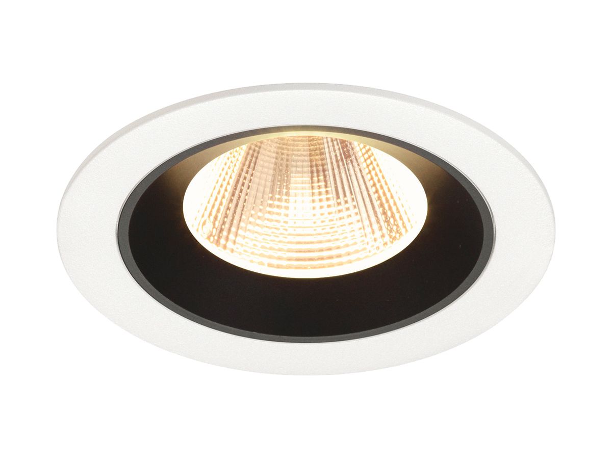 LED-Downlight SLV NUMINOS M 12W 1800lm 3000K NB DALI Ø90 ws/sz