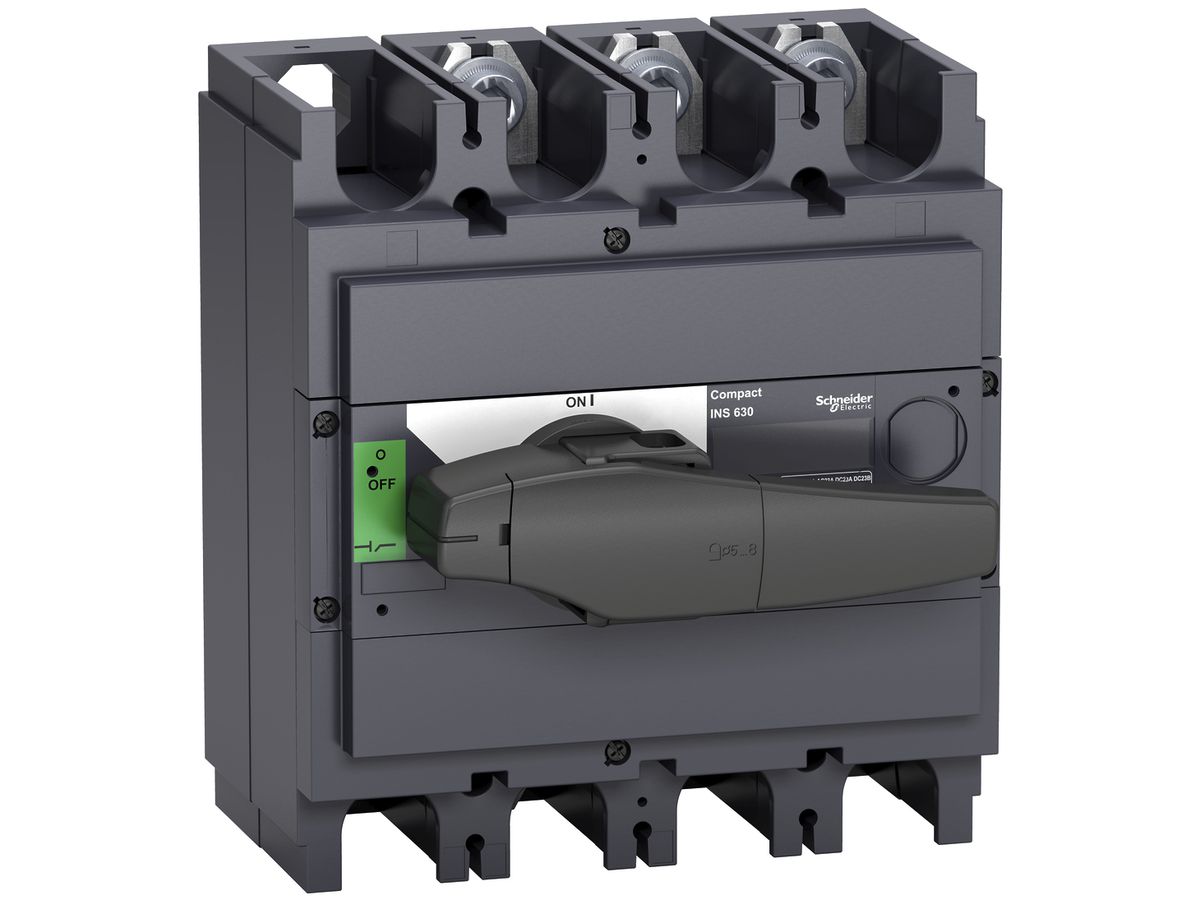 Lasttrennschalter Schneider Electric INS 3L 500A mit Drehgriff schwarz