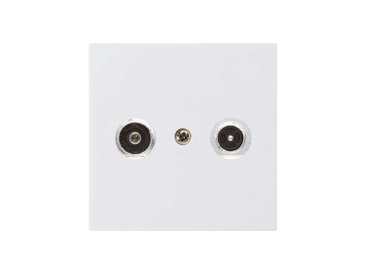 Antennendose kallysto R/TV Bauart A 14dB 2GHz weiss