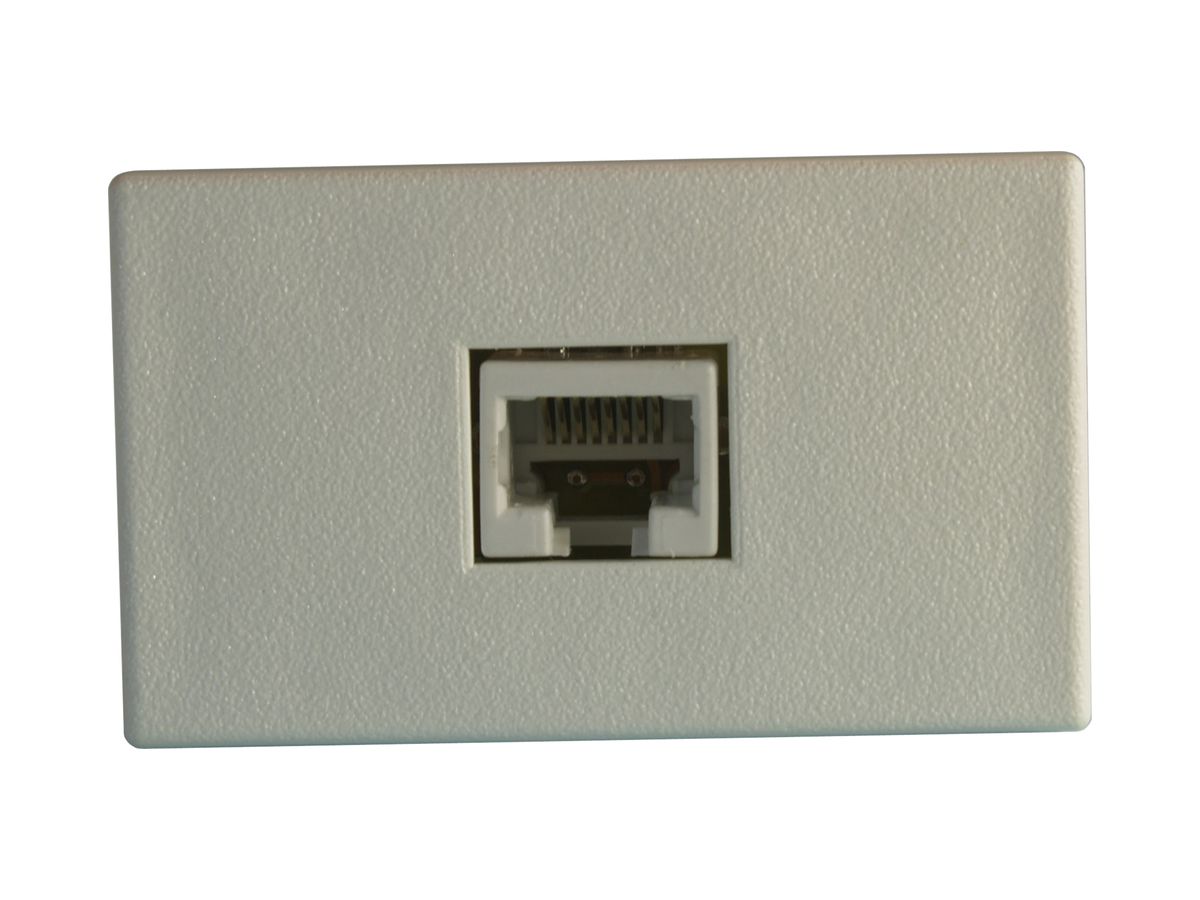 EB-Anschlussdose FLF 37×62 1RJ45 weiss