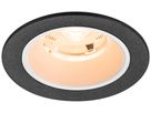 EB-LED-Deckenleuchte SLV NUMINOS S 6.7W 1000lm 2700K NB DALI DIM Ø80×52mm sz/ws