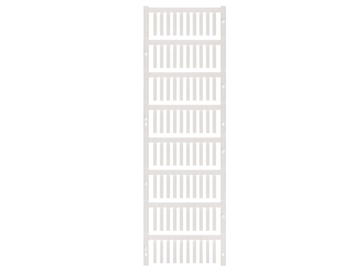 Leitermarkierer Weidmüller MultiCard SFR für Ø1.7…2.1mm 21×5.8mm PA66 weiss