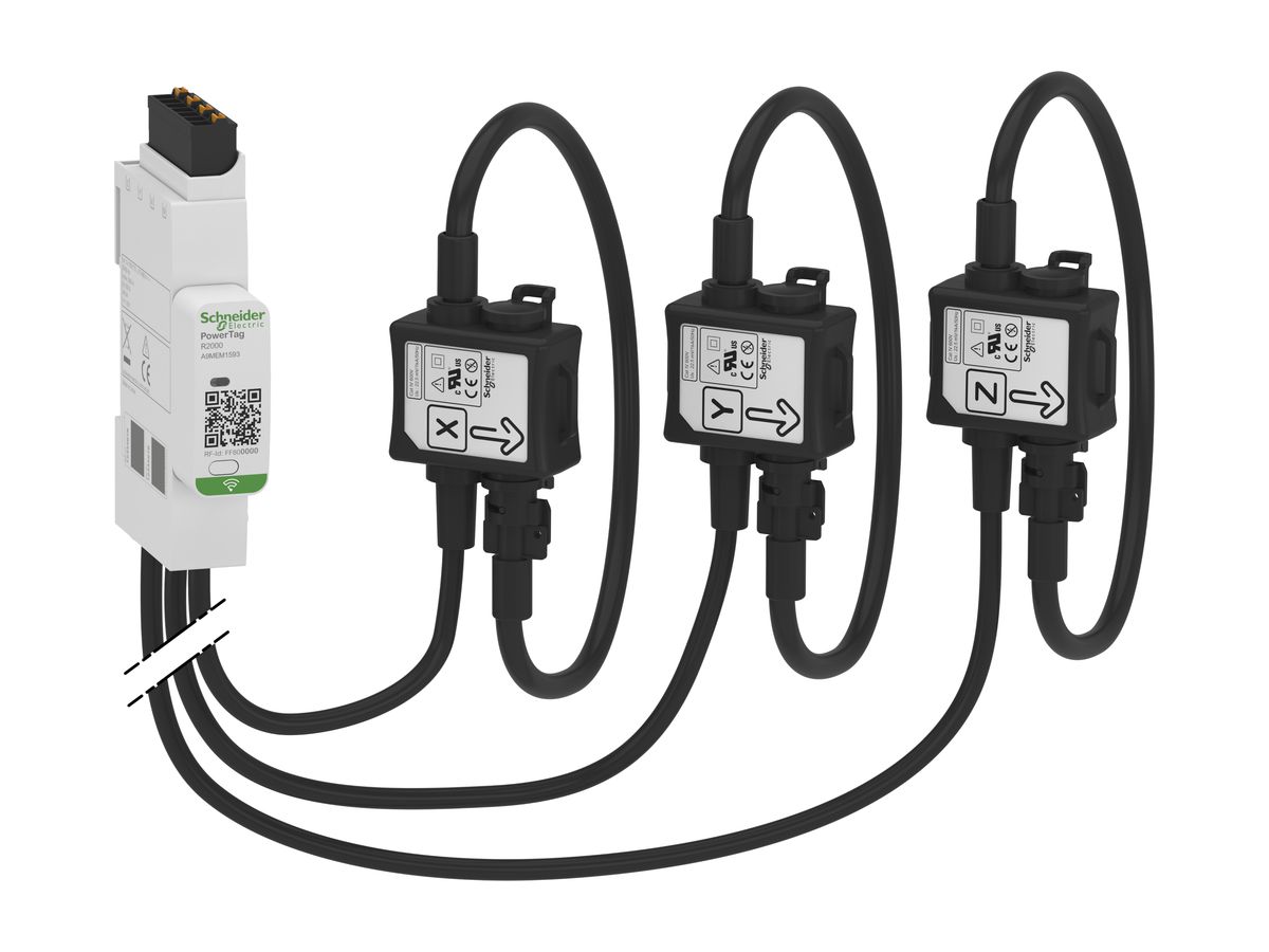 REG-Energiesensor Schneider Electric PowerTag R drahtlos 3P/3P+N max.2000A