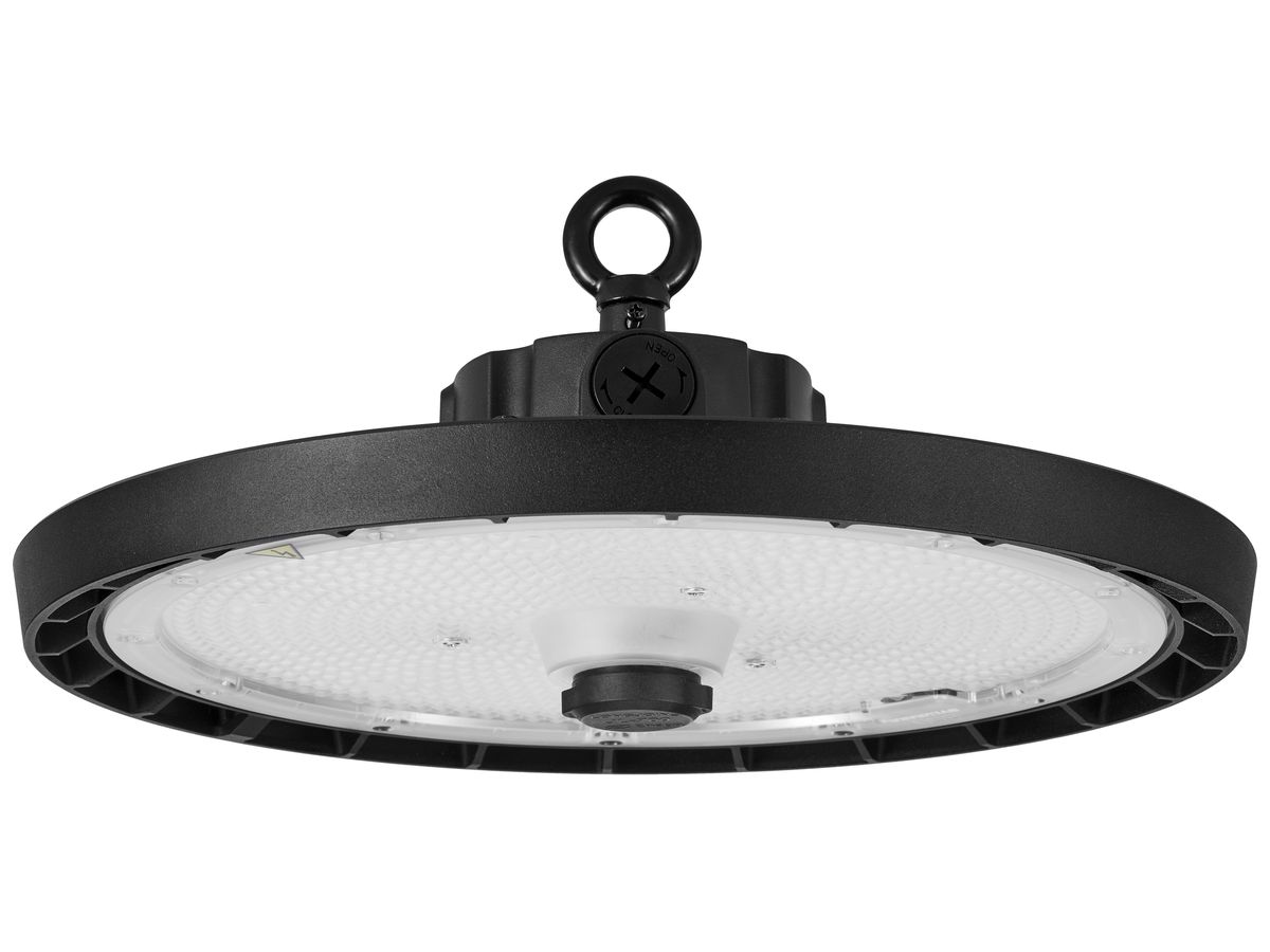 LED-Hallenstrahler Sylvania Granit 165W 20000…33000lm 840 IP65 55° 0-10V schwarz