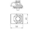 Schnellverbinder Vario Bettermann Ø 8…10×16mm V2A 50×40mm