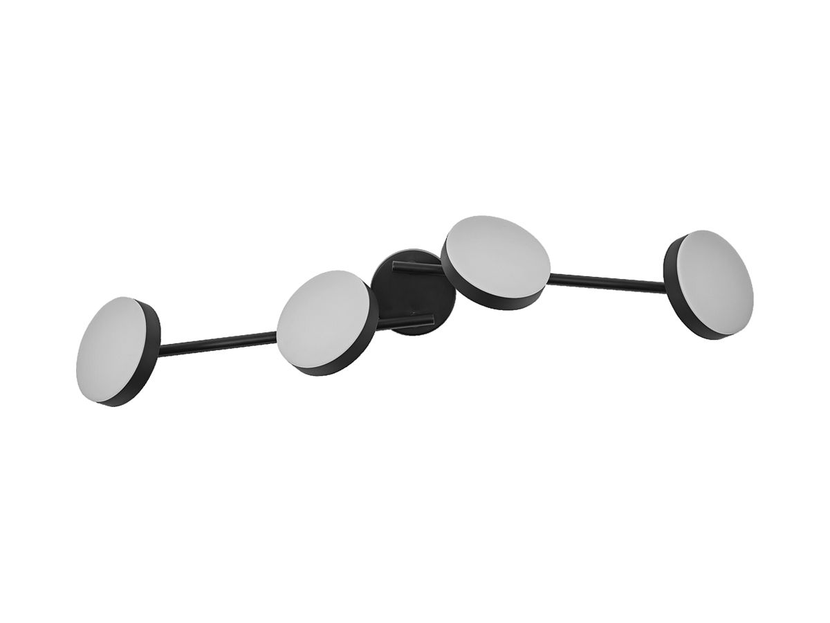 LED-Spot LEDVANCE Decor Moon 21W 1120lm 830 810×120×119mm schwarz 4×Spot