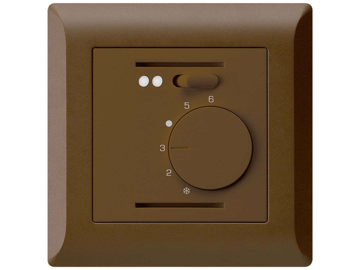 UP-Raumthermostat kallysto.line braun für Fussbodenheizung