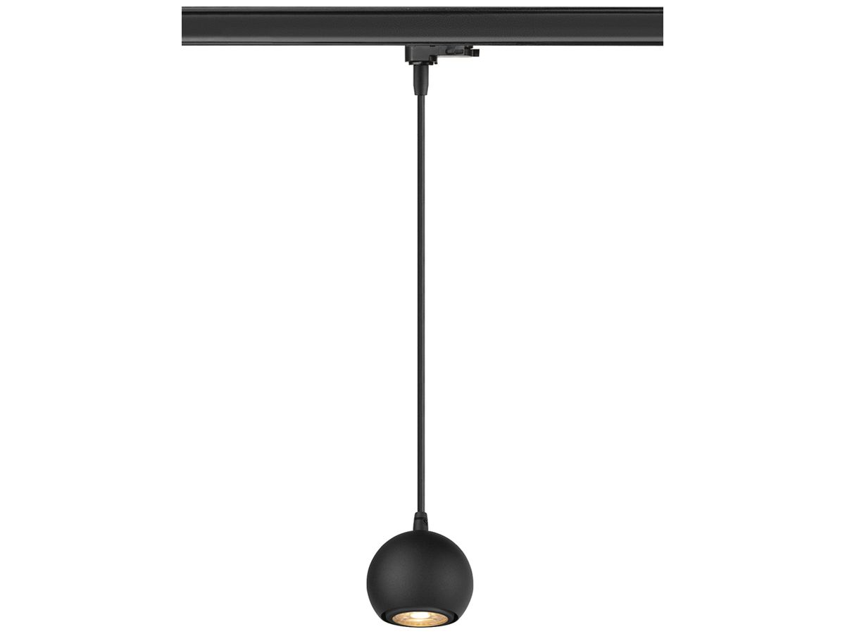 Pendelleuchte SLV LIGHT EYE 90 AD3PH GU10 1×6W DIM Ø89mm schwarz