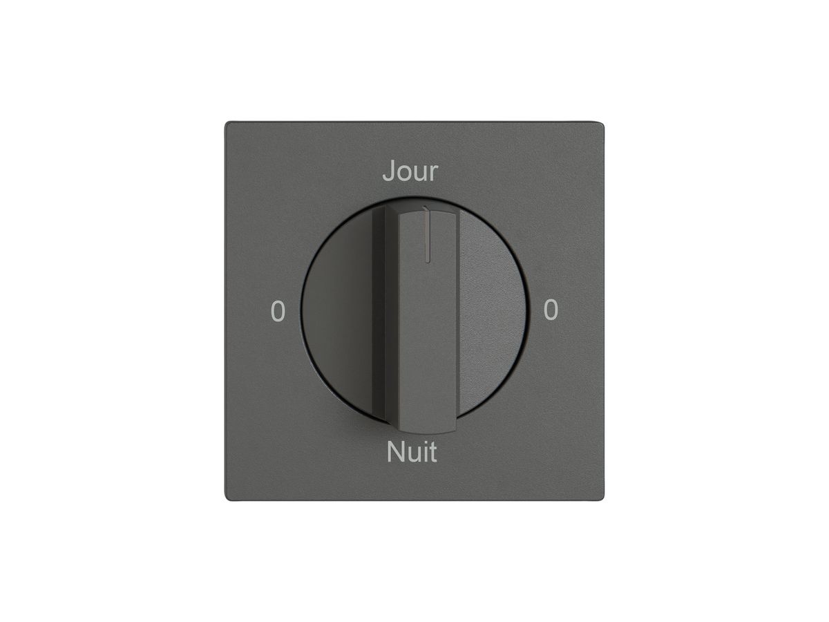 Montageset EDIZIO.liv SNAPFIX® f.Drehschalter m.Griff 0-Jour-0-Nuit dgu