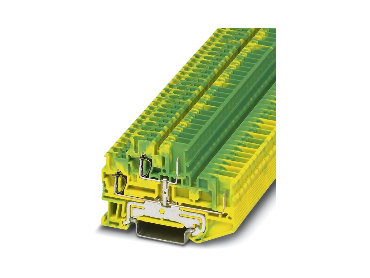Durchgangsreihenklemme 0.08…4mm² grün-gelb, STTB2.5/2P-PE