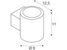 LED-Wandleuchte SLV OCULUS 15W 555lm 920…930 DIM direkt/indirekt Ø90mm Bronze