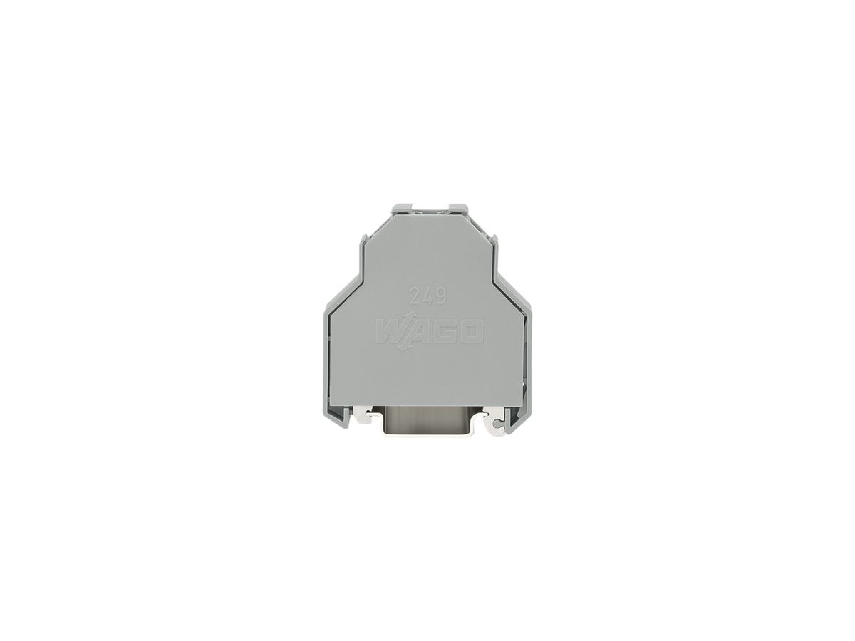Endklammer WAGO grau zu TS 35 14mm