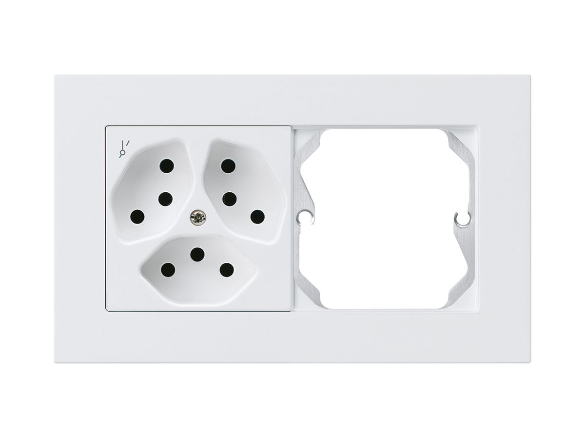 UP-Kombination kallysto.pro Gr.I-I horizontal 3×Typ 13S+leer weiss