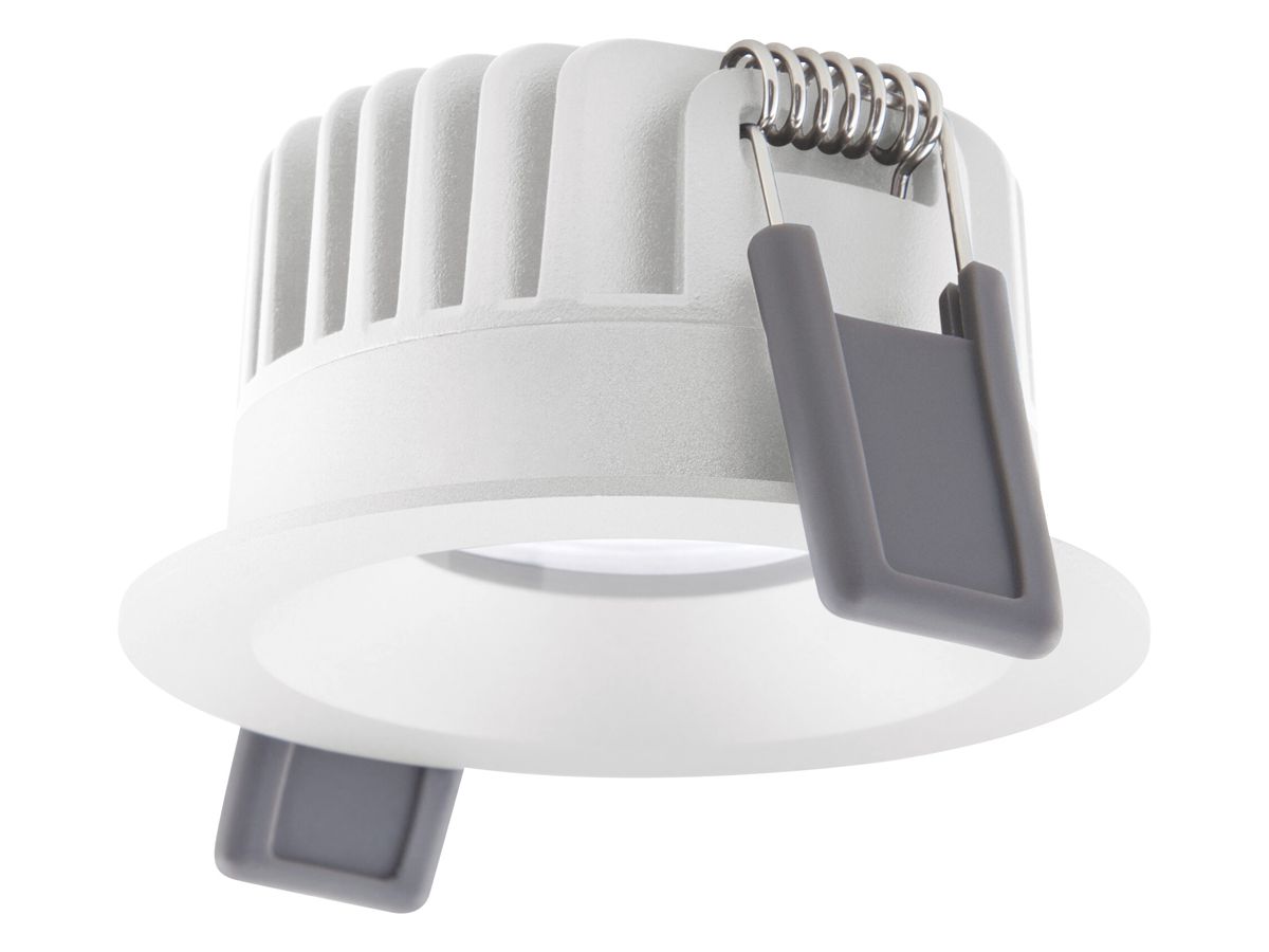 LED-Downlight LEDVANCE SP FIX 8W 680lm 3000K IP44 MB DIM weiss