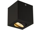 AP-LED-Downlight SLV TRILEDO CL, 6.2W 625lm 3000K eckig IP20 mattschwarz