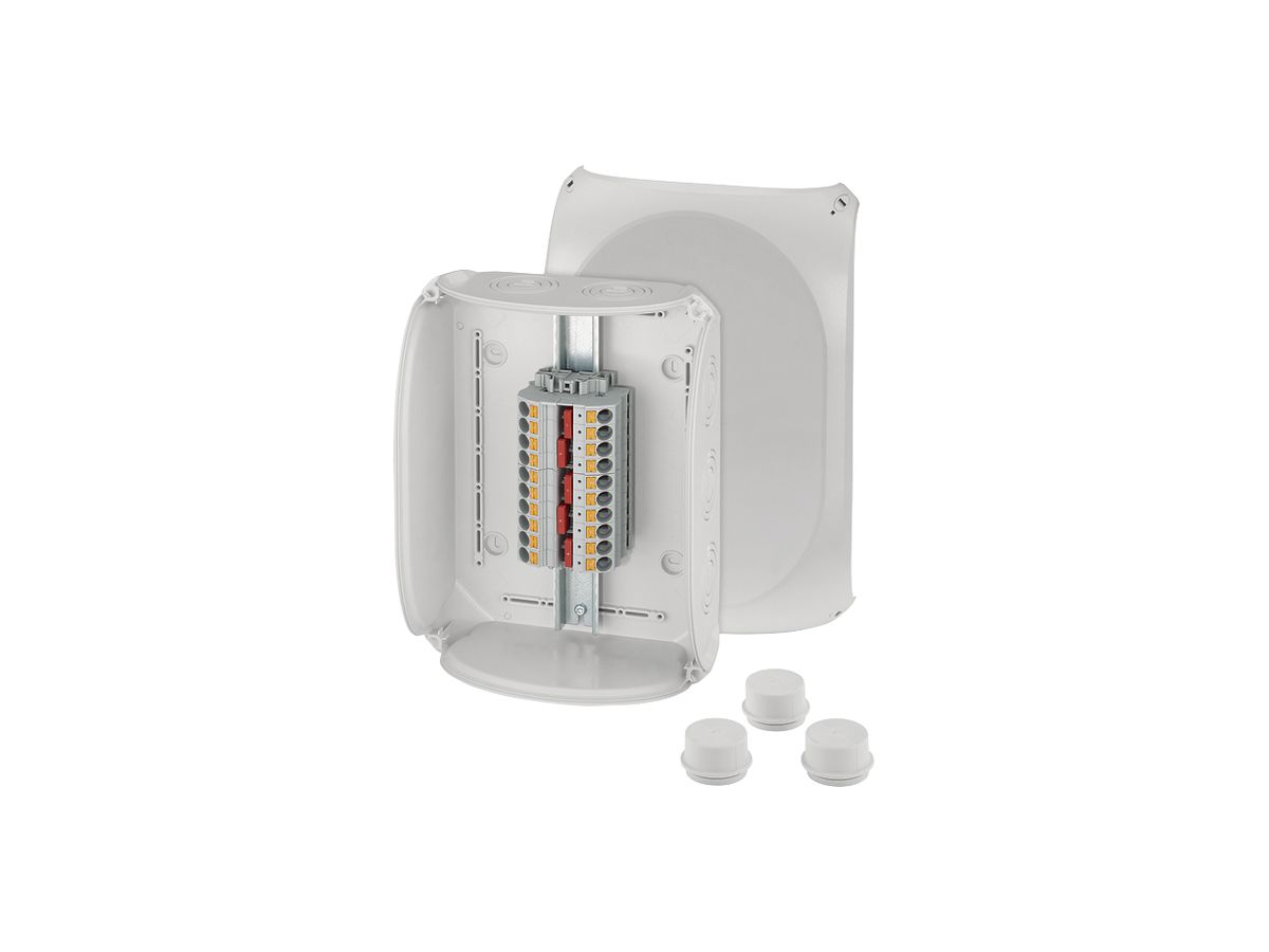 AP-Abzweigdose Hensel DK 3525 P Push-In 20×0.5…25mm² grau