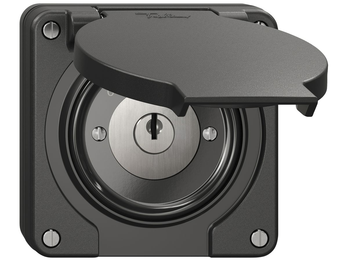 UP-Schlüsselschwenktaster NEVO SNAPFIX® 1P 1NC 1NO 16A 400V 0-> <-1 sz
