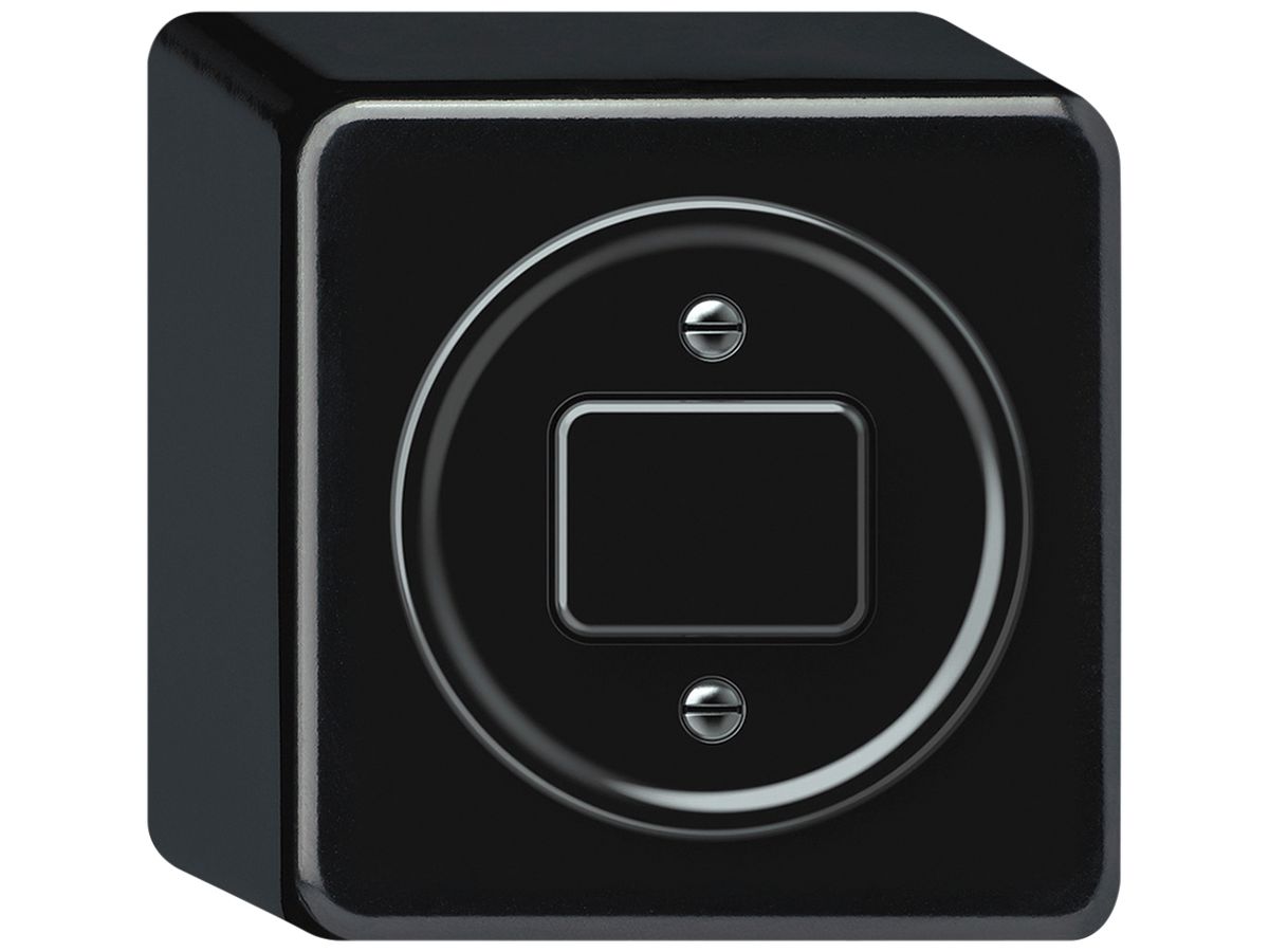 AP-Druckschalter origin Sch 3 88×88×54mm schwarz
