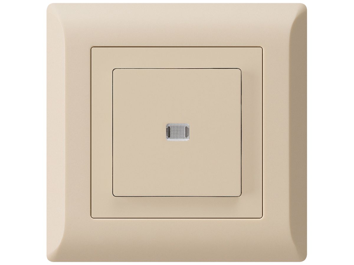 UP-Leuchtdruckschalter kallysto.line 3/1L beige