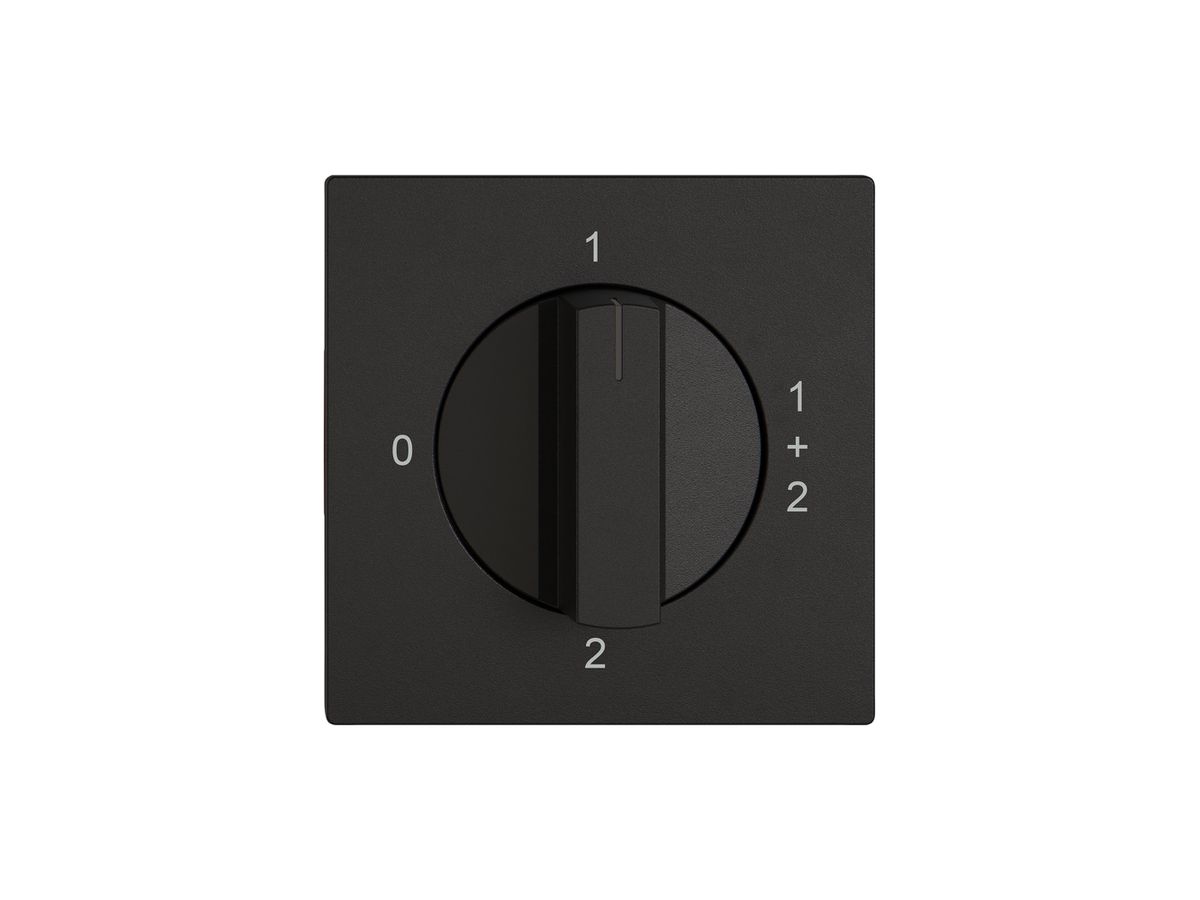 Montageset EDIZIO.liv SNAPFIX® f.Drehschalter m.Griff 0-1-1+2-2 sz
