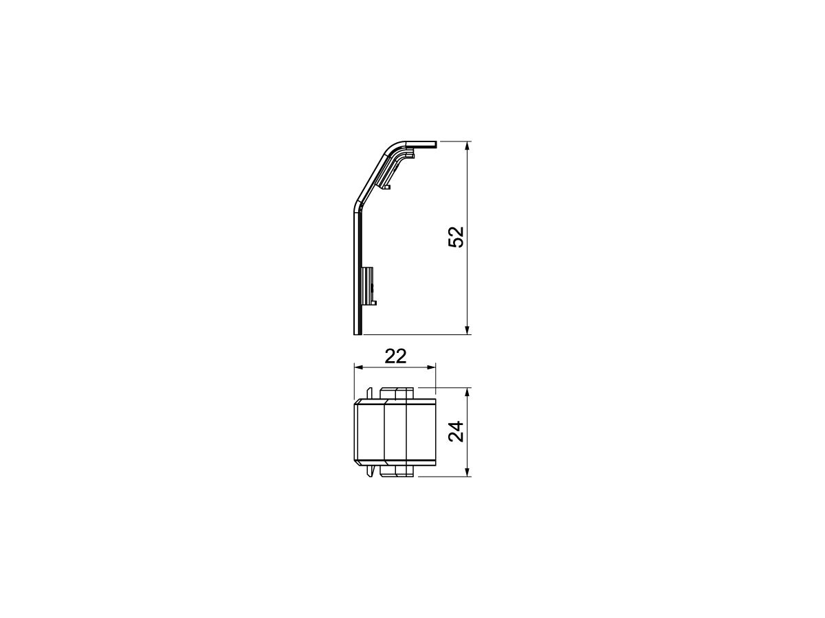 Kupplung Bettermann SL 20×50 9010, PVC, reinweiss, 9010