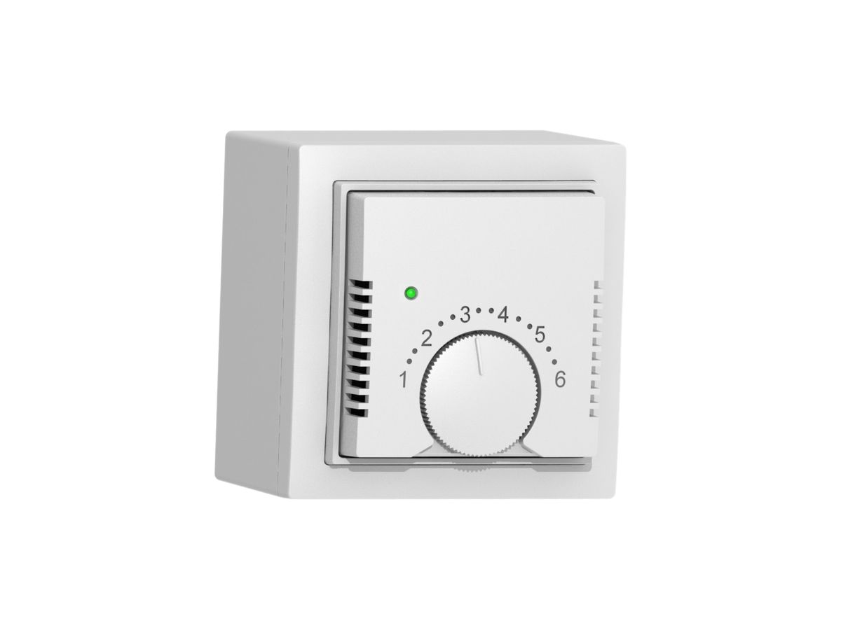 AP-Temperaturregler ABB SIDUS Anzeige, weiss