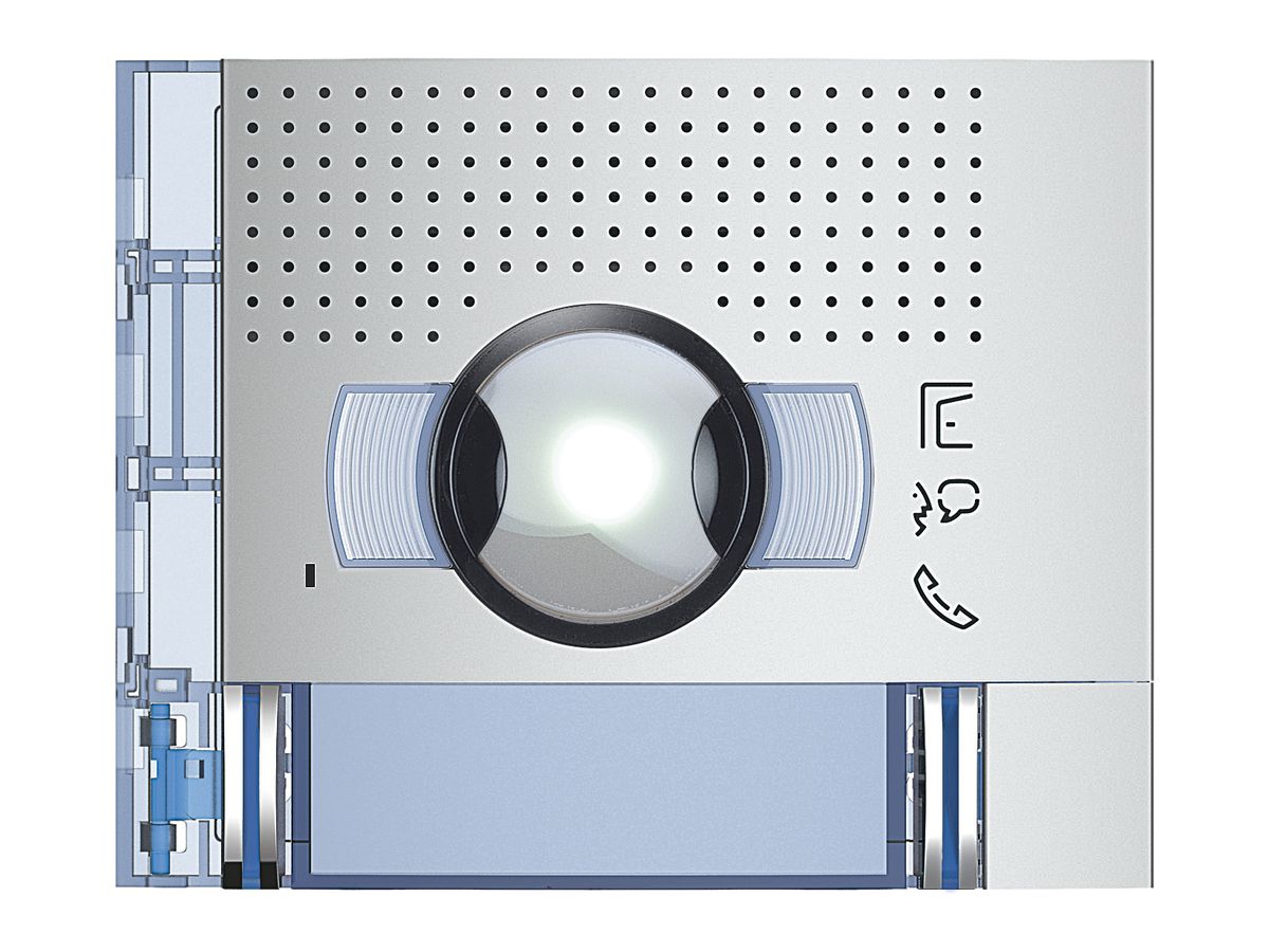 Frontblende für Tür-L-S/CAM-Mod. 96° Sfera mit 2 Ruftasten Al