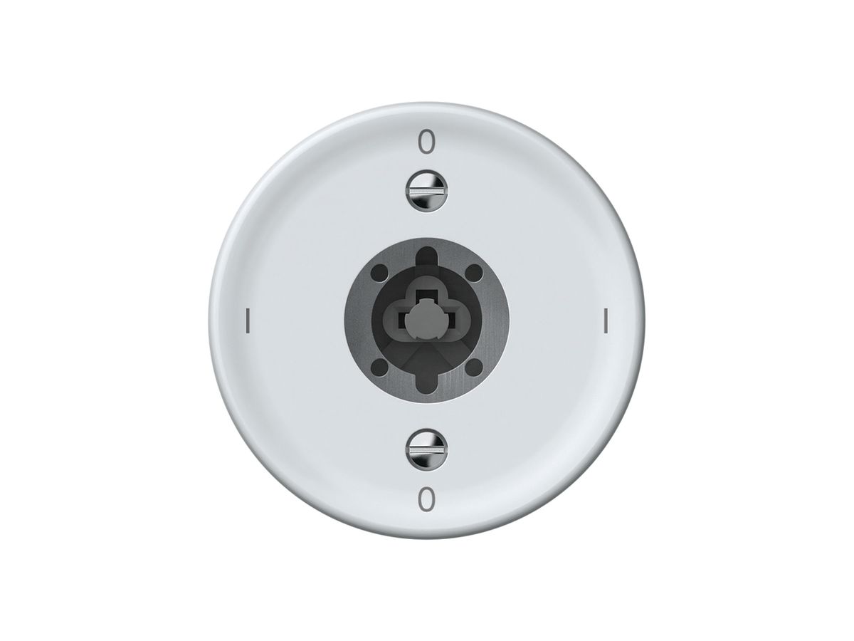 Schlüsselschalter origin Ausschalter 0/2L 16A 250V 0-I-0-I 60×60mm weiss