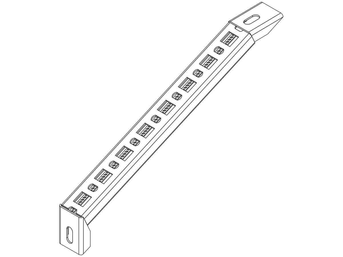 Verstrebung Lanz 400mm verzinkt