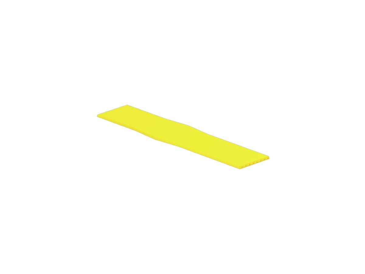 Einsteckschild Weidmüller TM MultiMark 20×4mm Polyester gelb