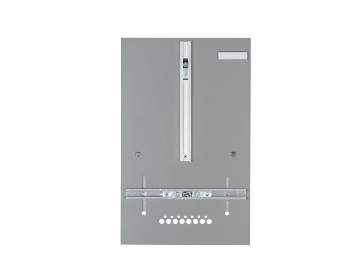 Zählerplatte BK CKW RAL 7035 - 250x400x4mm