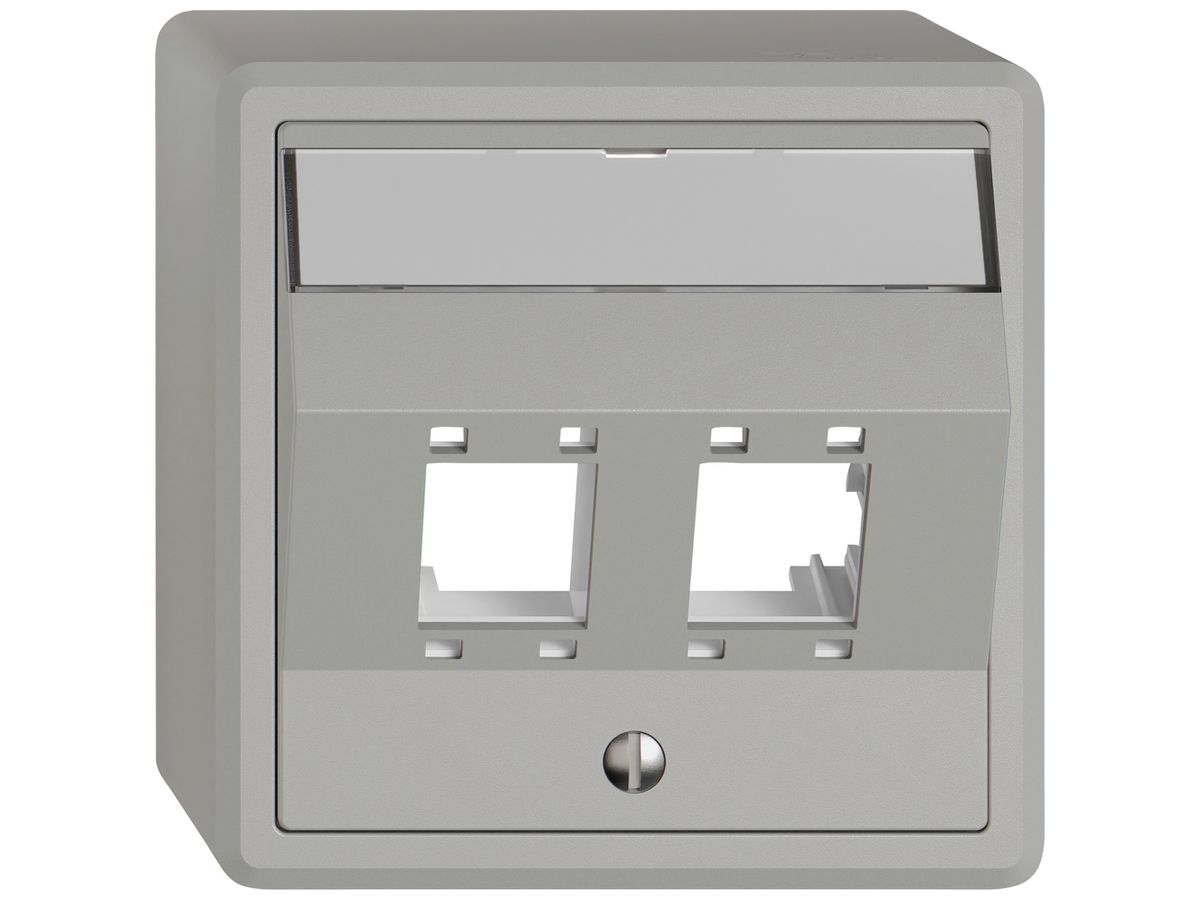AP-Montageset EDIZIO.liv SNAPFIX® für freenet Kat.5e/6 2× hgu