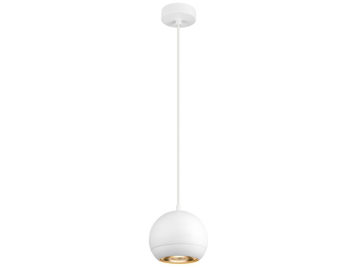 Pendelleuchte SLV LIGHT EYE 150 GU10 1×13W DIM Ø150mm weiss