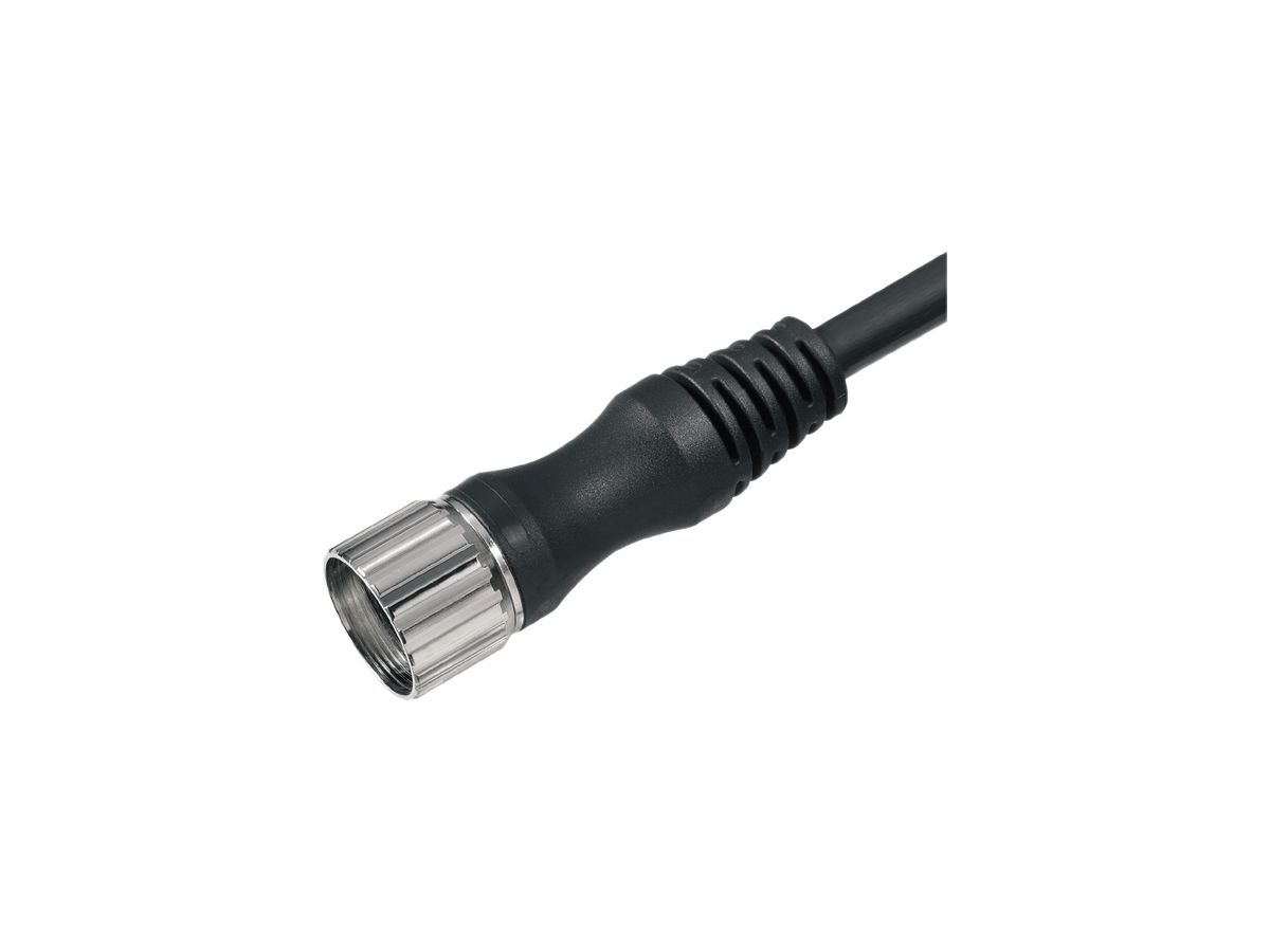 Kabel Weidmüller SAIL M23/M23 19, 1.5m Stift/Buchse gerade PUR schwarz