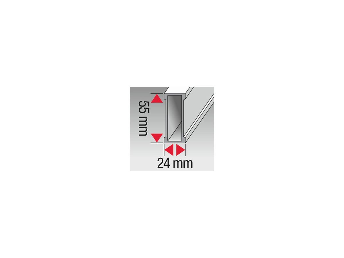 Wasserwaage BMI ALUSTAR 694 2×Libellen 1000×24mm
