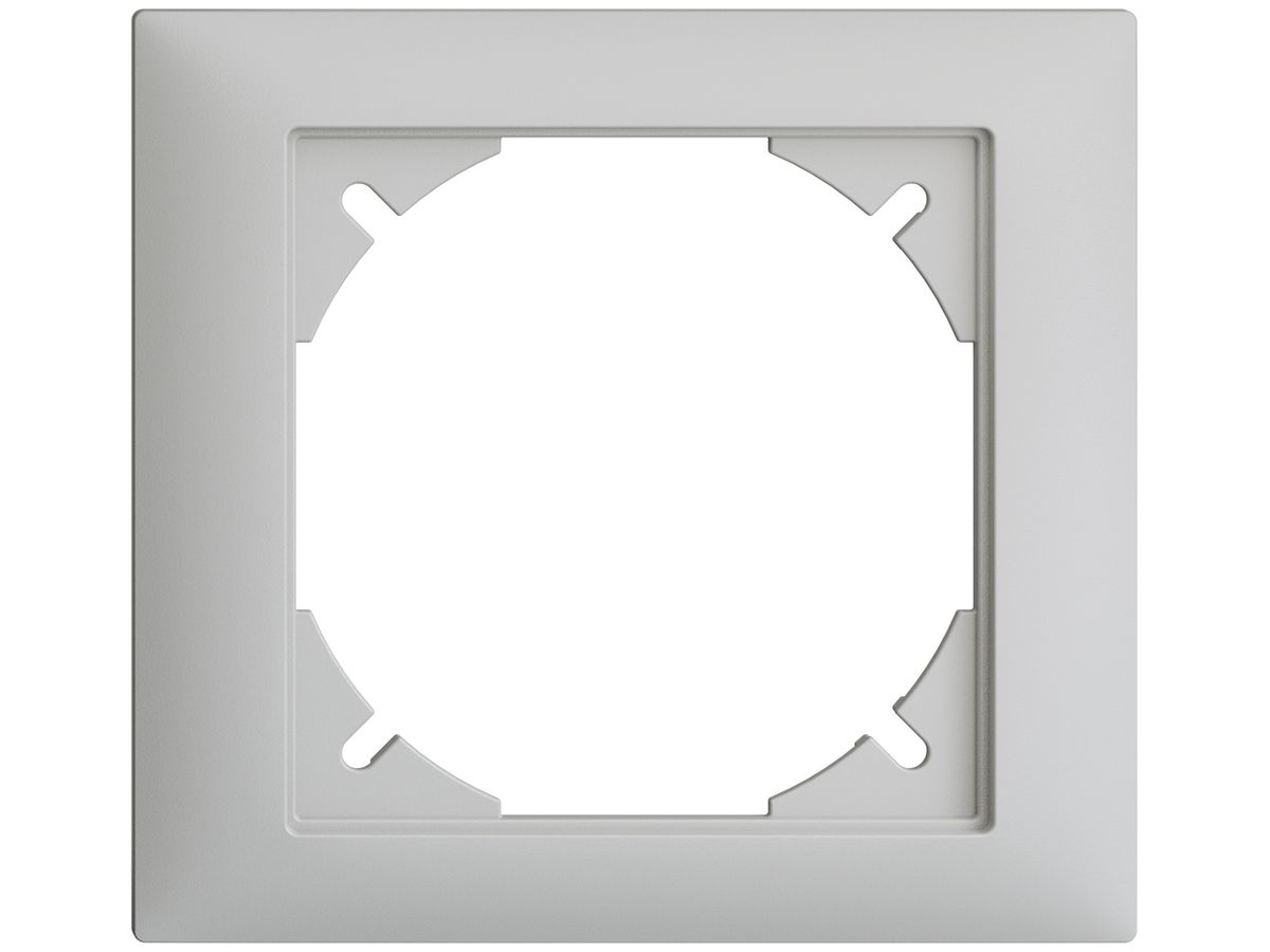 Abdeckrahmen EDIZIOdue 80×86mm hellgrau