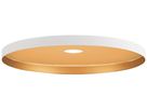 Leuchtenschirm SLV LALU PLATE Stahl Ø220×15mm weiss Gold unifarbig