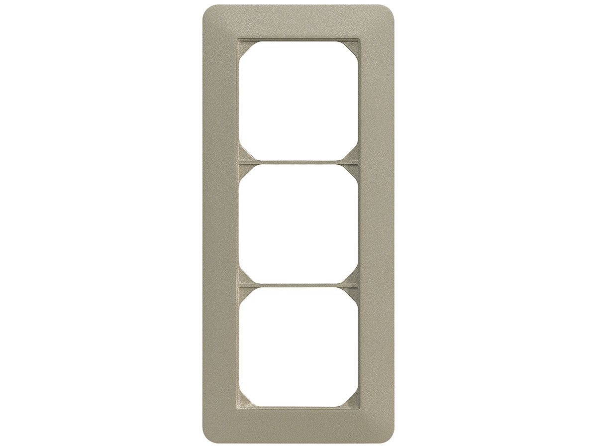 UP-Abdeckrahmen kallysto.trend 3×1 savanna 94×214mm