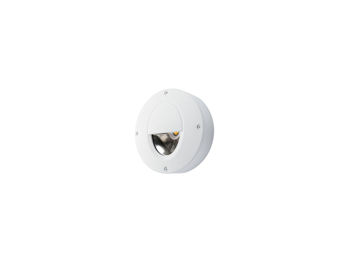 LED-Anbauleuchte SG Callisto 3W 110lm 827 IP65 DIM Ø110mm weiss