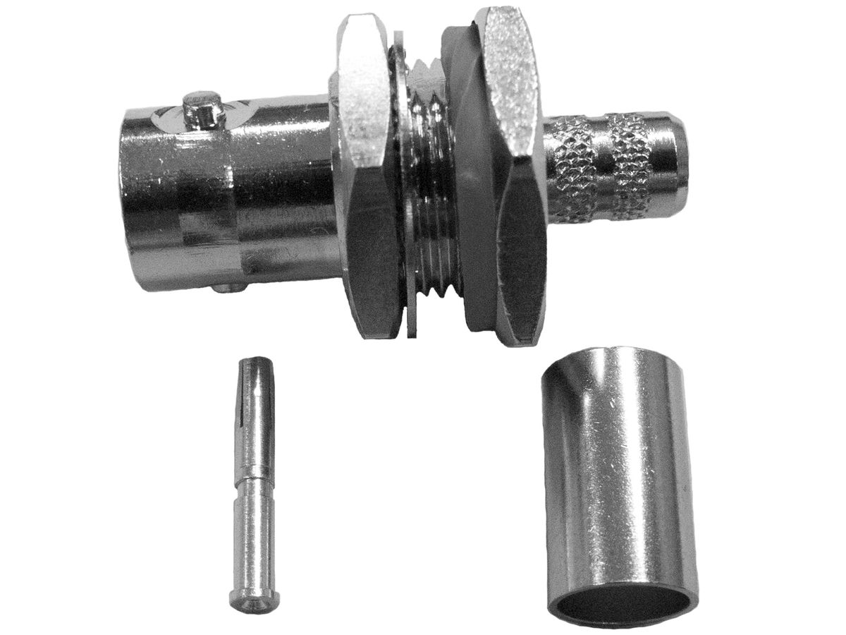 EB-Buchse BNC für RG59B/U crimpbar