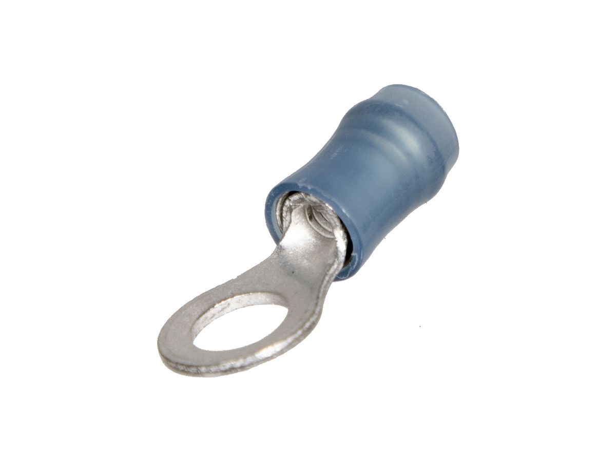 Quetschkabelschuh Tyco TE AMP PIDG Ringform M5 2.5mm² isoliert PA blau