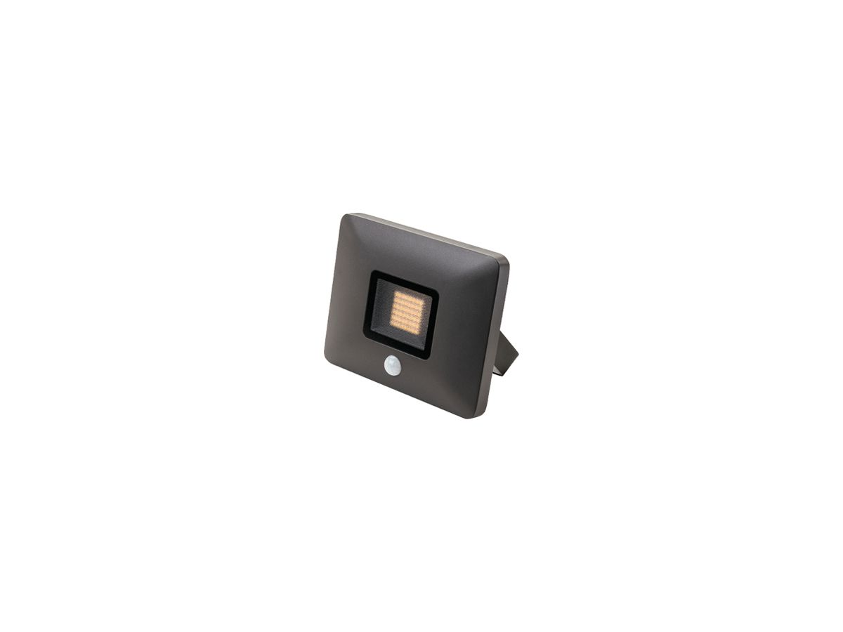 LED-Strahler SG Flom Midi PIR 23W 2710lm 840 IP65 100° 160×130mm anthrazit