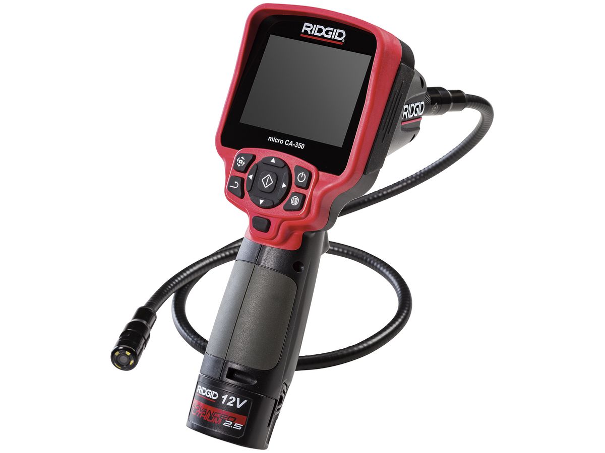 Inspektionskamera RIDGID micro CA-350, 3.5“ TFT, USB