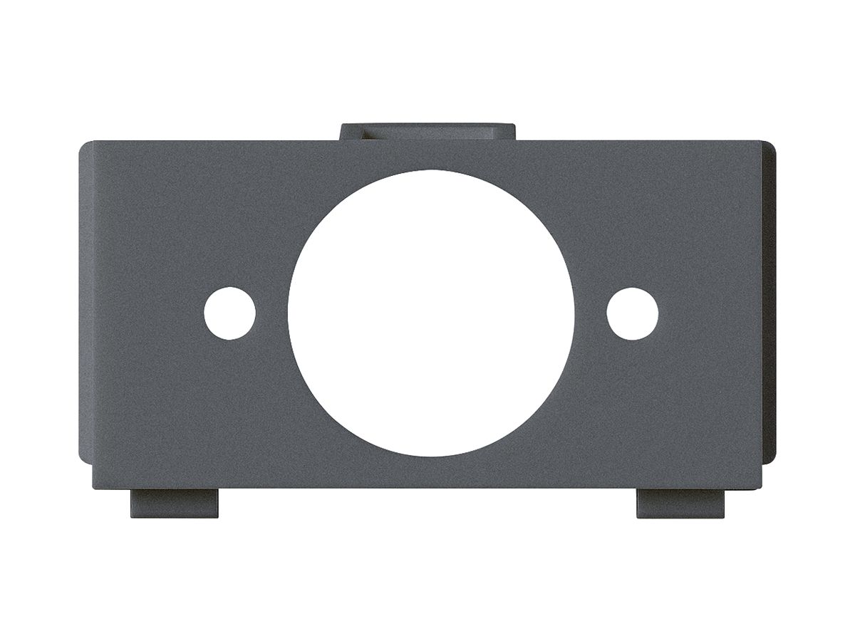 Multimedia-Modul kallysto M3 leer für 1 XLR Serie P Ø19mm anthrazit