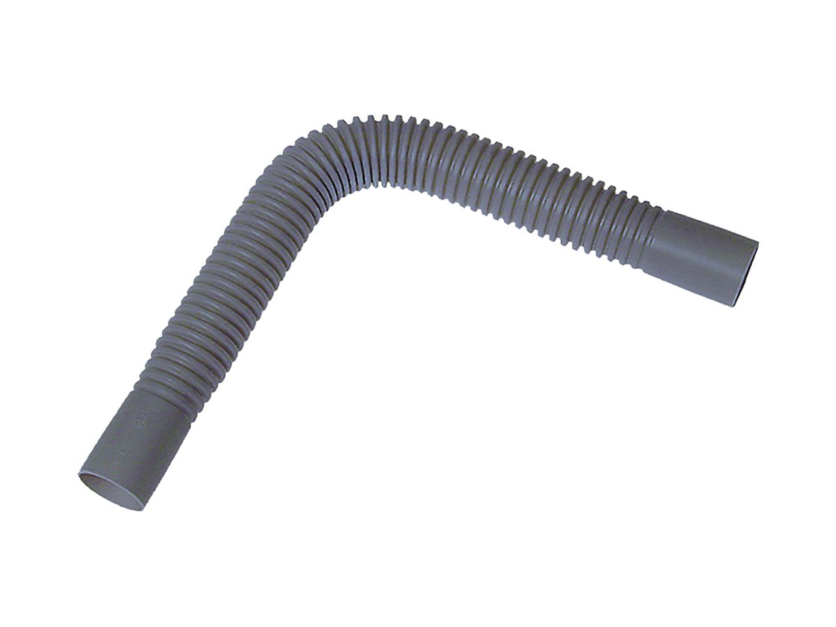 Winkel PVC mit Muffe M25 hellgrau