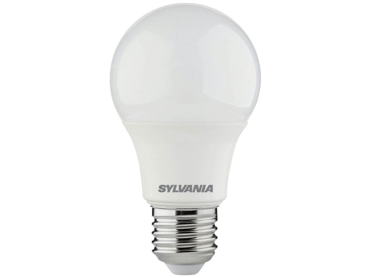 LED-Lampe Sylvania ToLEDo GLS E27 8W 806lm 2700K Typ A opal 150° Ø60×107 10 Stk