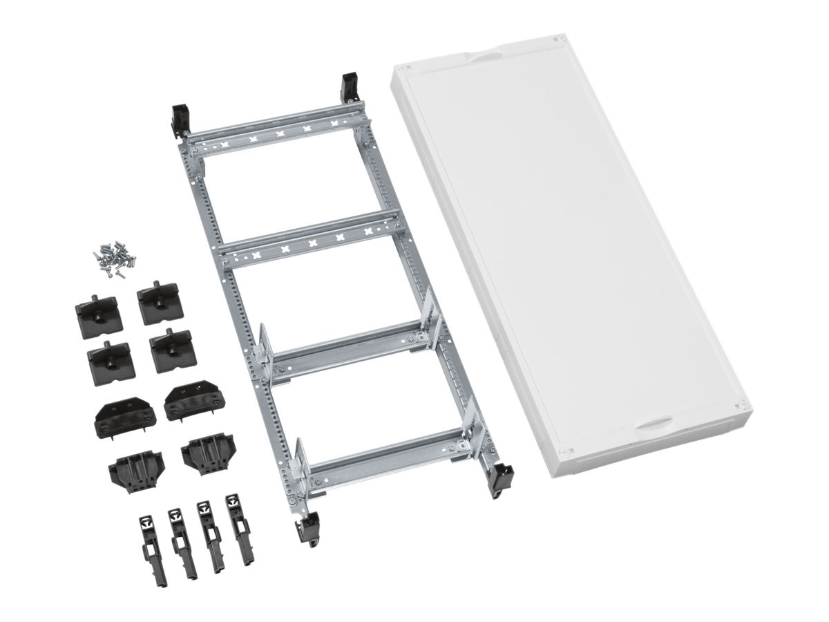 Baustein Hager univers N 600×250mm für Reihenklemmen waagrecht