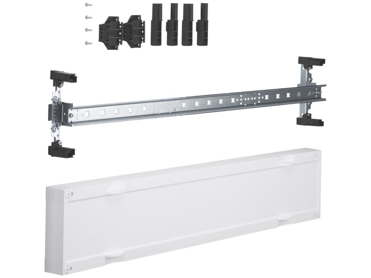 Baustein Hager univers N 150×750mm für Reihenklemmen waagrecht