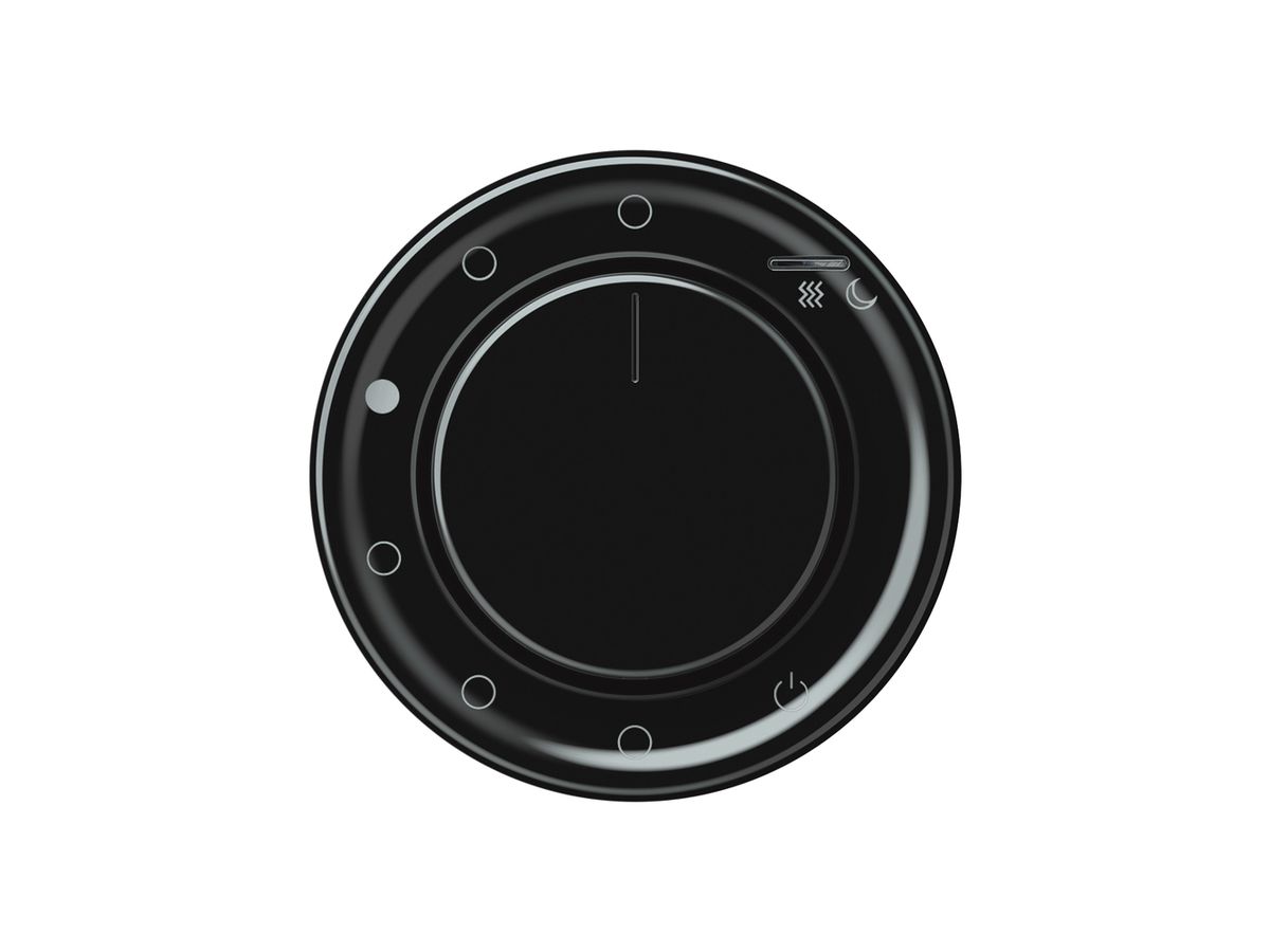 Raumthermostat origin An/Aus 230VAC 4A 60×60mm schwarz