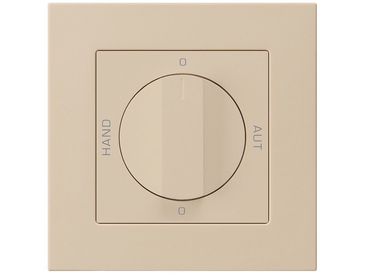 UP-Drehschalter 0-Hand-0-Aut. kallysto.pro 2/1L beige mit Drehgriff